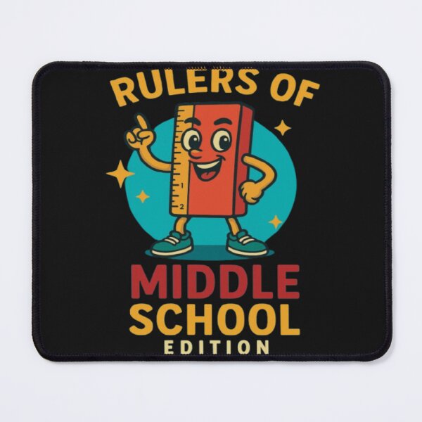 Item preview, “Rulers of Middle School: Measure Up Edition” designed and sold by Mindful56.