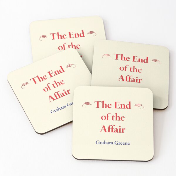 Item preview, Graham Greene, The End of the Affair designed and sold by CharlottePlaceArt.