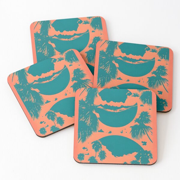 Item preview, Florida Palm Dreams abstract pattern designed and sold by kacperartdesign.
