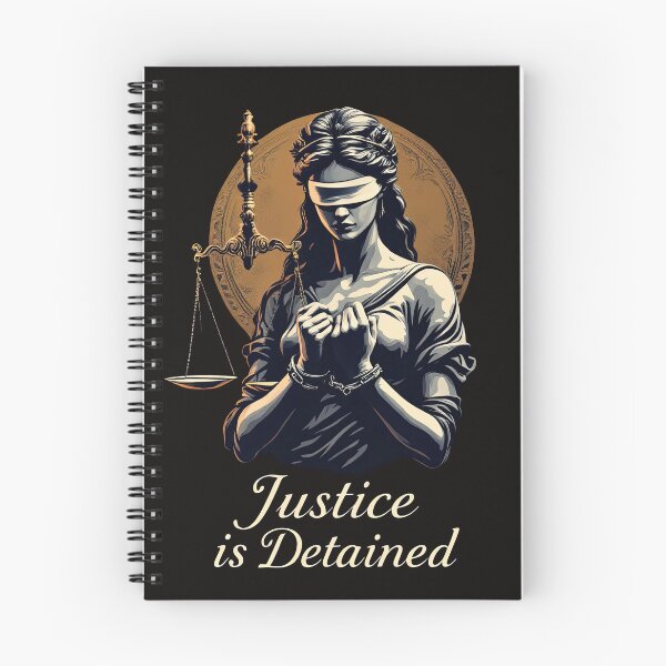 Item preview, Arafed image of a woman with blindfolded hands holding a scale designed and sold by cafegrafis.