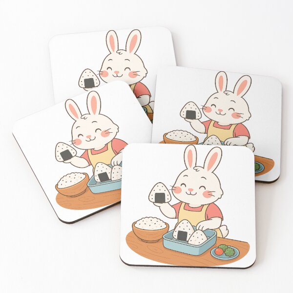 Item preview, Bunny Makes Onigiri designed and sold by Solocomp .