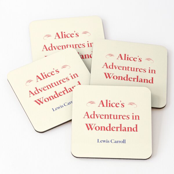 Item preview, Lewis Carroll, Alice's Adventures in Wonderland designed and sold by CharlottePlaceArt.