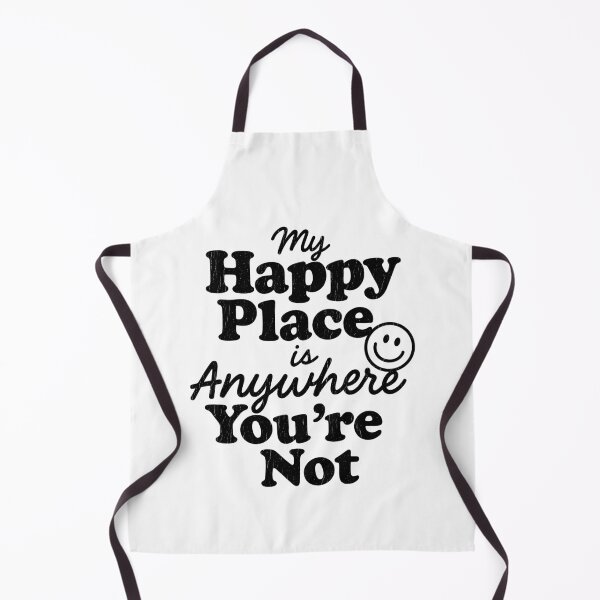 Item preview, My Happy Place Is Anywhere You're Not Funny Introvert Quote designed and sold by zakugan.