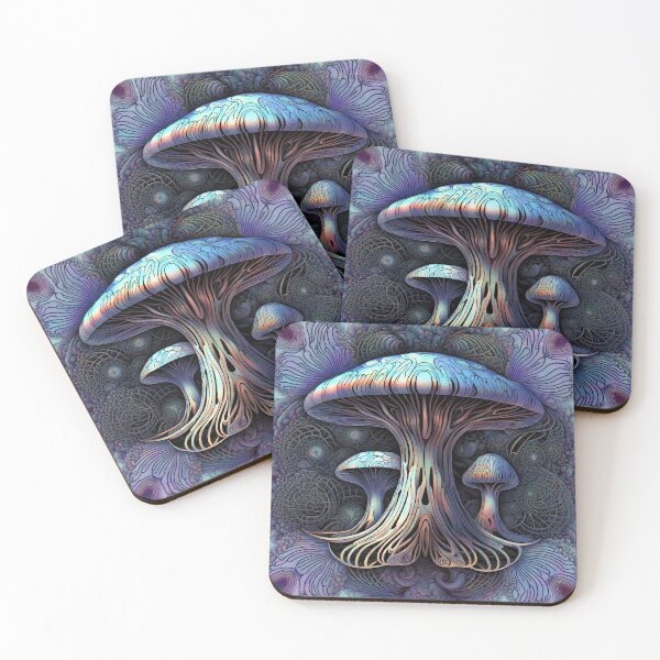 Item preview, Mushroom Iridescence  designed and sold by RobkinsBrand.