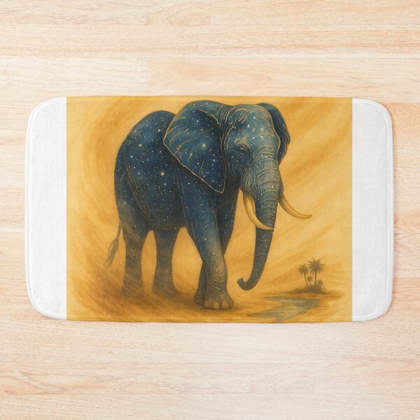 Item preview, Title: Bold Desert Elephant – Courageous and Unrelenting designed and sold by JeviStudio, GrayArtworks, JEVIworld…).
