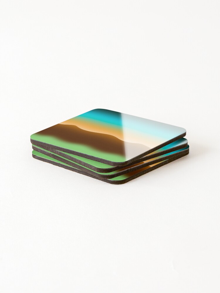 Thumbnail 4 of 5, Coasters (Set of 4), Gradients designed and sold by developeron29.