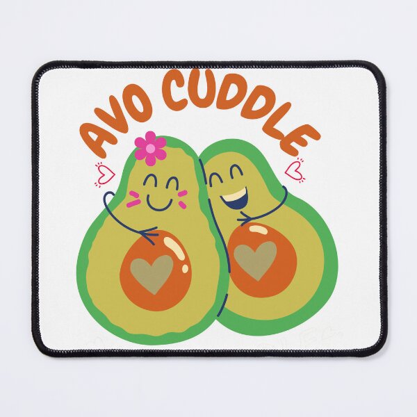 Item preview, Avo Cuddle – Cute Avocado Pun Hug designed and sold by minibrainco.