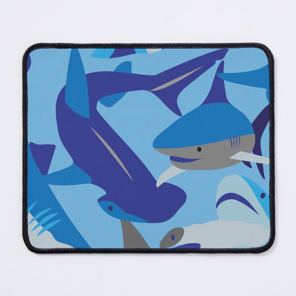 Item preview, Oceanic Sharks Montage designed and sold by typewithjuliette.