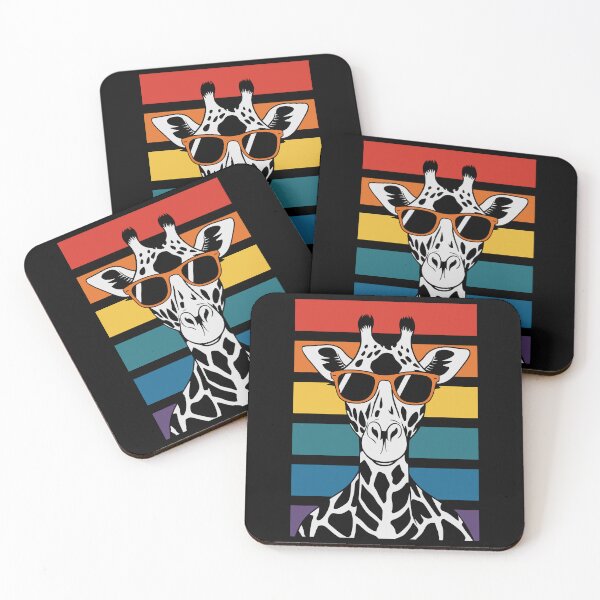Item preview, Retro Giraffe designed and sold by Kpmerchify.