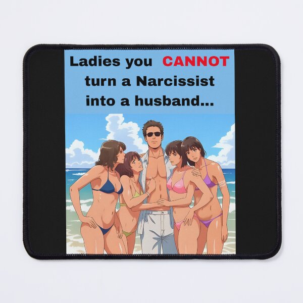 Item preview, funny Tshirt designs fun truth statement, "Ladies you cannot turn a Narcissist into a husband designed and sold by The Far Far North.