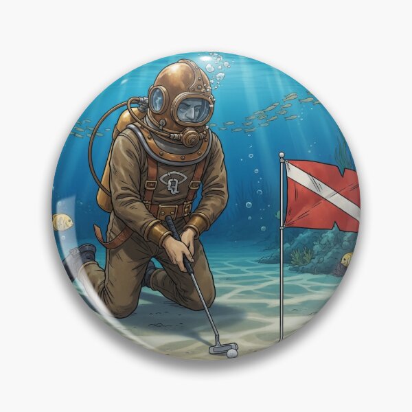 Item preview, Scuba Putting designed and sold by AmraeTees.