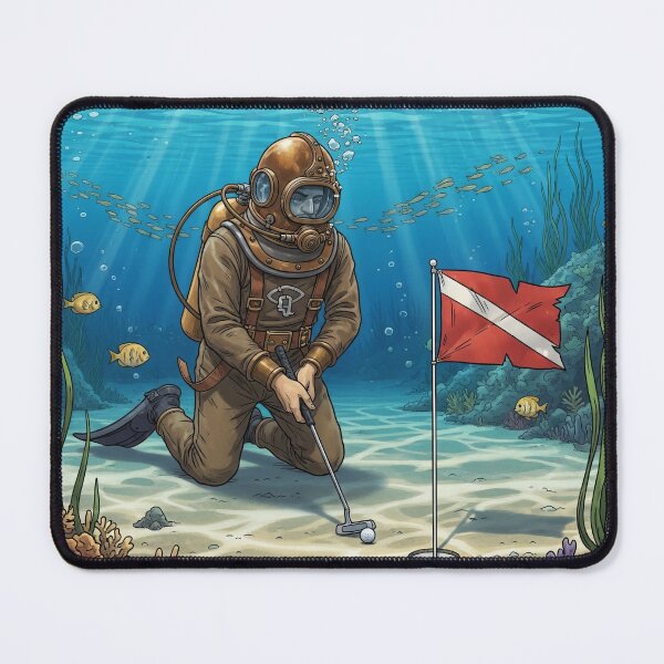 Item preview, Scuba Putting designed and sold by AmraeTees.