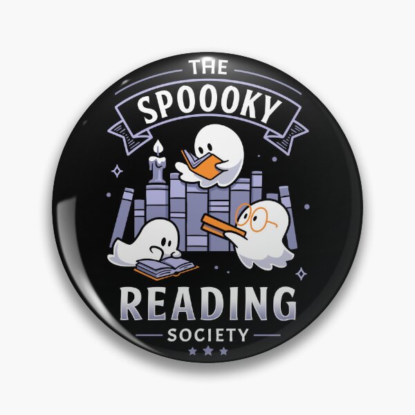 Item preview, Spooky Reading Society - Cute Ghosts designed and sold by Snouleaf.
