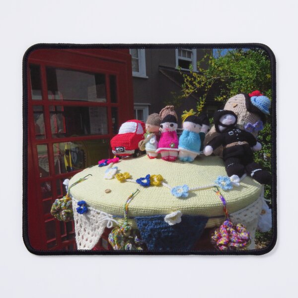 Item preview, Knitted Postbox, Castle Hedingham, Essex designed and sold by wiggyofipswich.