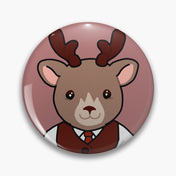 Item preview, Calico Critters Duos: Hannibal Lecter the Reindeer designed and sold by squidleaf.