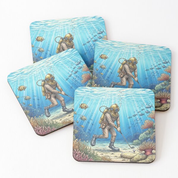 Item preview, Scuba Golfer designed and sold by AmraeTees.