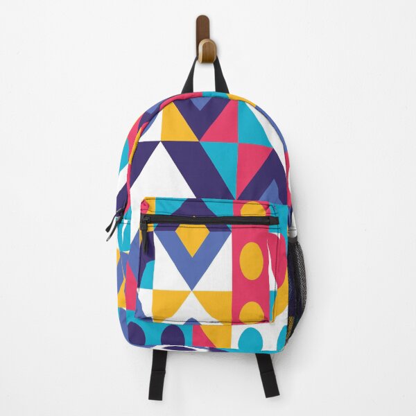 Item preview, Colorful Flat Mosaic Print - Vibrant Geometric Art designed and sold by KhadijaBatool38.