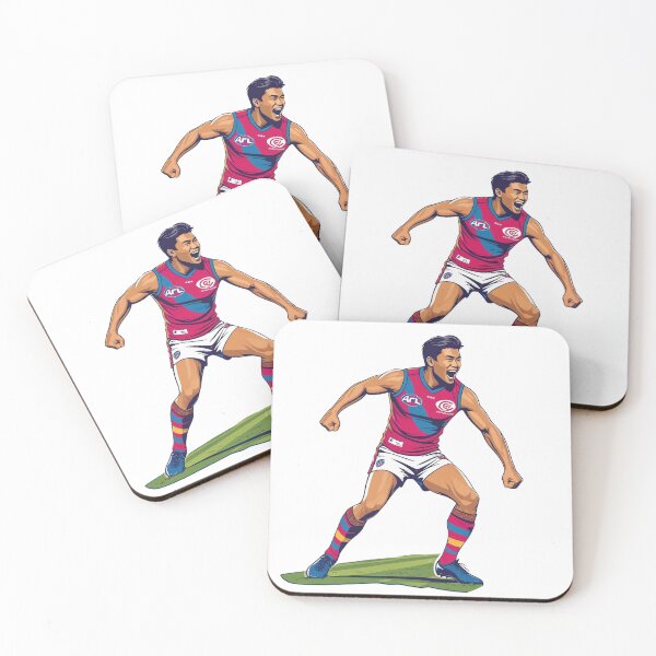 Item preview, Australian Football Player with Hair designed and sold by Koko Doko.