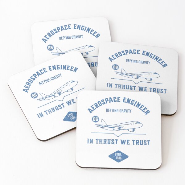 Item preview, Aerospace Engineer – In Thrust We Trust designed and sold by Dago345.