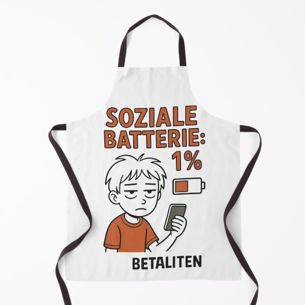Item preview, Social Battery 1% – Tired but polite | Introverted saying designed and sold by jelonkaa.