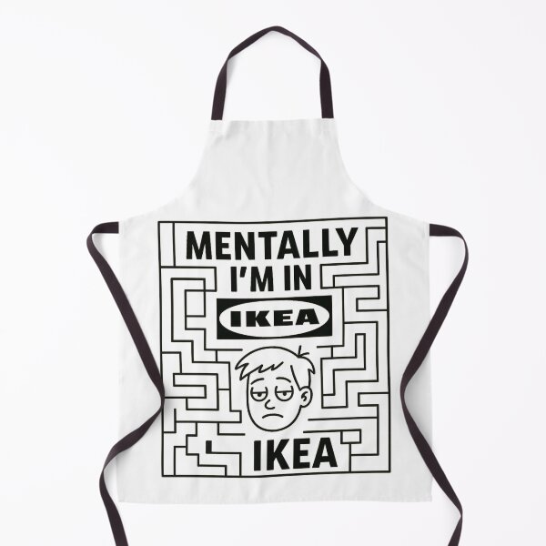 Item preview, Mentally I’m in IKEA – Minimalist Funny Design designed and sold by jelonkaa.