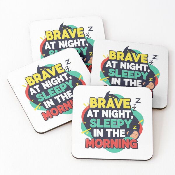 Item preview, Brave at night sleepy designed and sold by SabyDigitalArt.