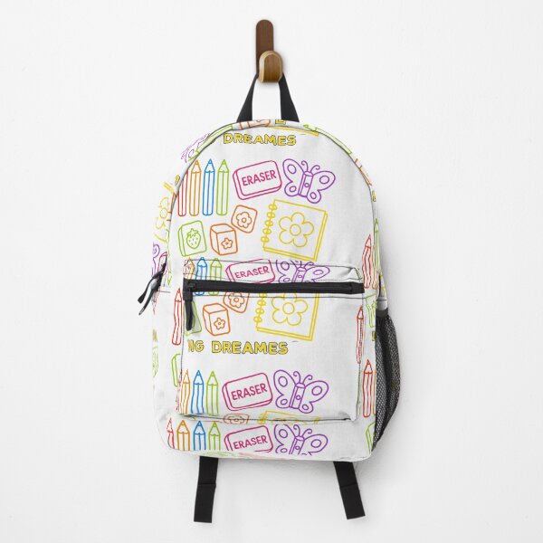 Item preview, Neon School Supplies Clipart – Butterfly Sharpener, Scented Erasers & Colored Pencils designed and sold by Aucia.