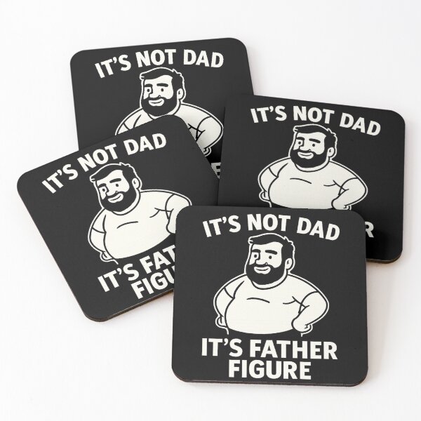 Item preview, Funny Dad Bod Shirt – Father Figure Beard Design for Men designed and sold by jelonkaa.
