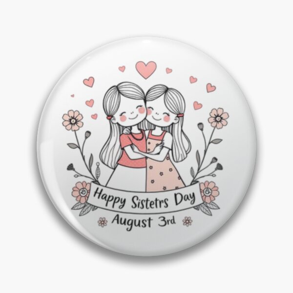 Item preview, Sisters' Day Hug on August 3rd designed and sold by Iuqiune.