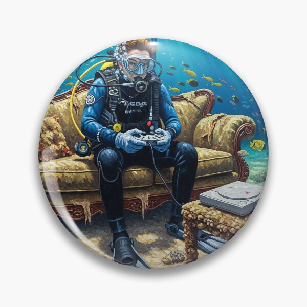 Item preview, Scuba Gamer designed and sold by AmraeTees.