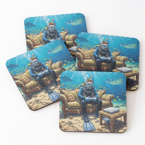 Item preview, Scuba Gamer designed and sold by AmraeTees.