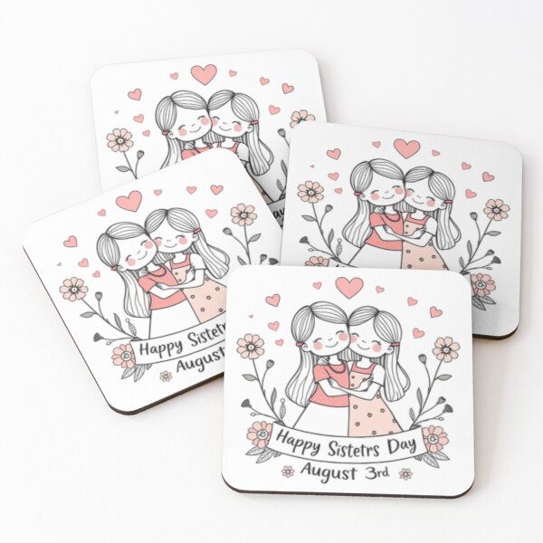 Item preview, Sisters' Day Hug on August 3rd designed and sold by Iuqiune.