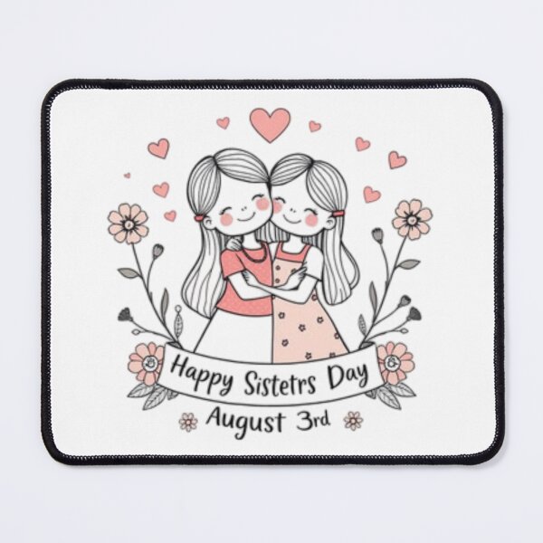 Item preview, Sisters' Day Hug on August 3rd designed and sold by Iuqiune.