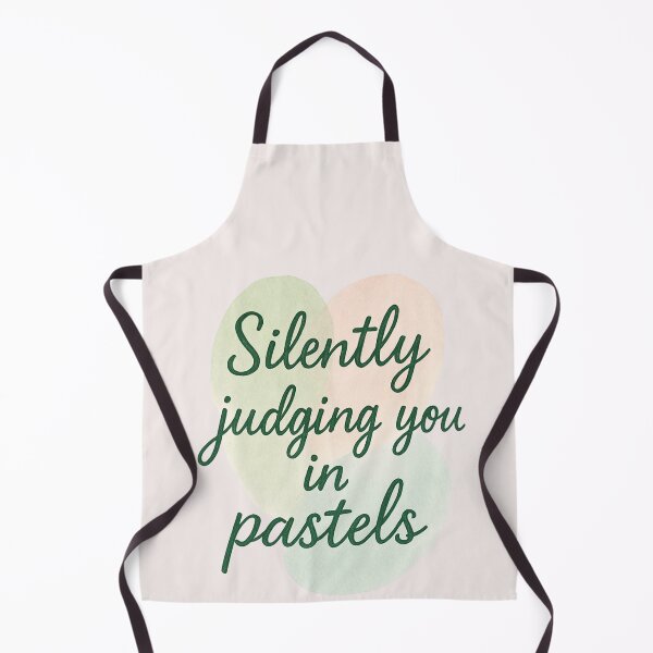 Item preview, Silently Judging You in Pastels – Funny Introvert Aesthetic Quote designed and sold by jelonkaa.