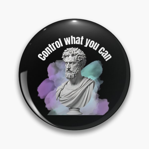 Item preview, Control What You Can - Stoic Philosopher Marcus Aurelius Artwork designed and sold by LexaArtworks.