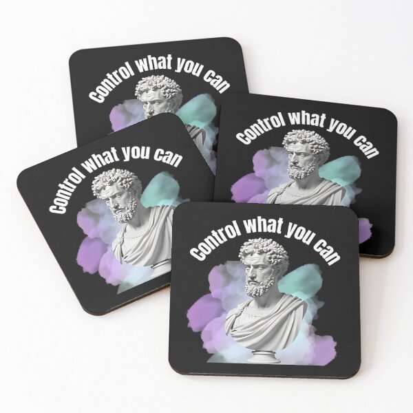 Item preview, Control What You Can - Stoic Philosopher Marcus Aurelius Artwork designed and sold by LexaArtworks.