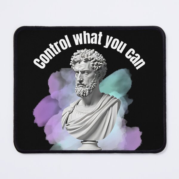 Item preview, Control What You Can - Stoic Philosopher Marcus Aurelius Artwork designed and sold by LexaArtworks.