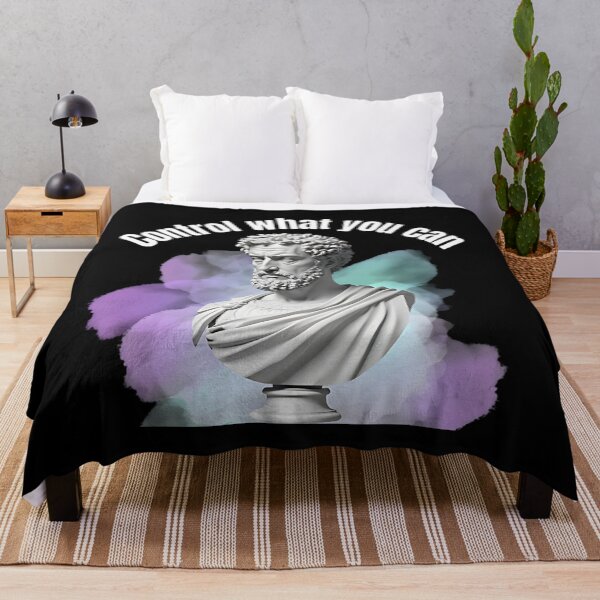 Item preview, Control What You Can - Stoic Philosopher Marcus Aurelius Artwork designed and sold by LexaArtworks.