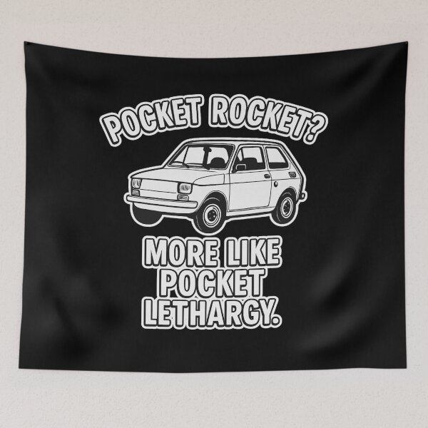 Item preview, Pocket Rocket? More Like Pocket Lethargy designed and sold by jelonkaa.
