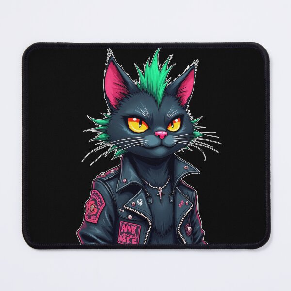 Item preview, Punk Cat Version - All Cats Are Beautiful designed and sold by Ikaroots.