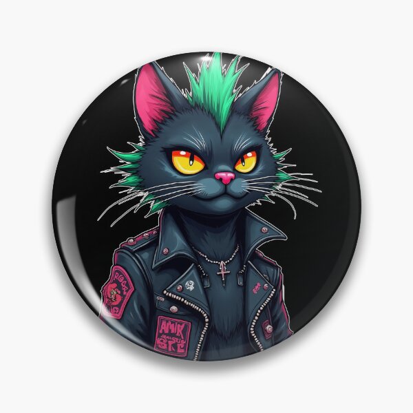 Item preview, Versión Punk Cat - Todos los gatos son hermosos designed and sold by Ikaroots.