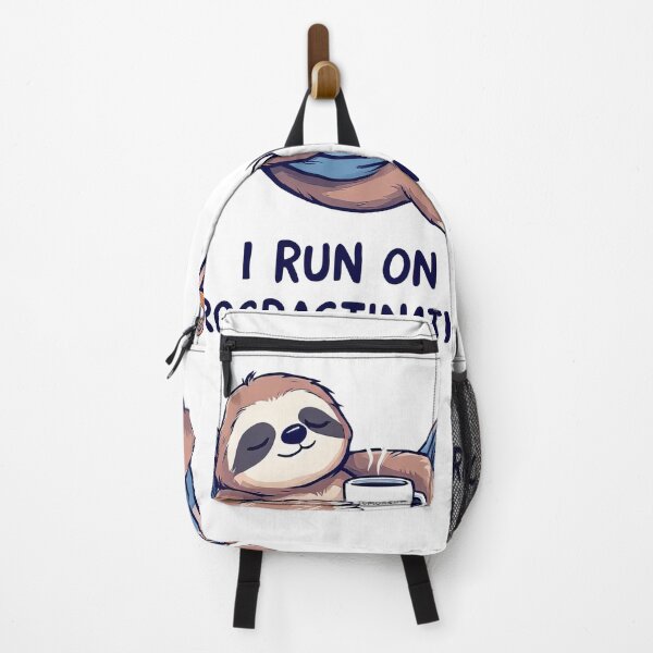 Item preview, A close up of a sloth laying in a hammock with a cup of coffee designed and sold by cafegrafis.