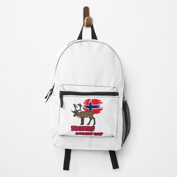 Item preview, Tromso street cat - Reindeer and Norway flag designed and sold by CleanDecor.