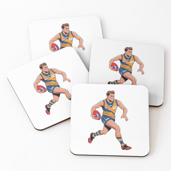 Item preview, Aussie rule football player running  designed and sold by Koko Doko.