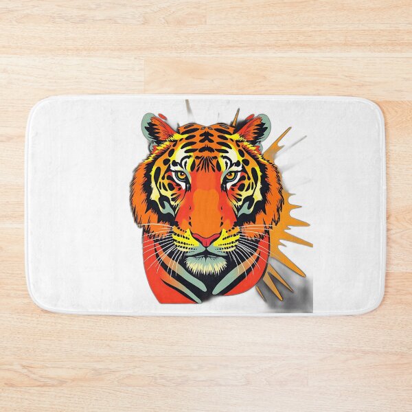 Item preview, Vibrant Pop Art Tiger Illustration designed and sold by sharon1210.