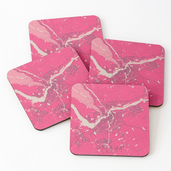 Item preview, Ottawa City Map of Ontario, Canada - Blossom designed and sold by deMAP.