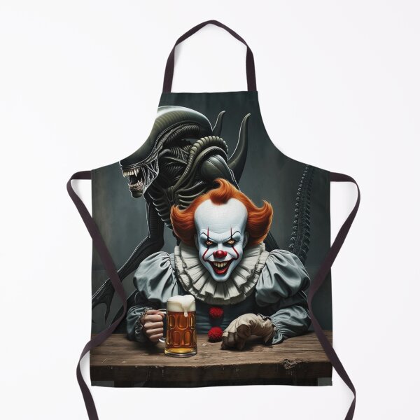 Item preview, Cold beer with Pennywise and Xenomorph designed and sold by AndrewWorld.