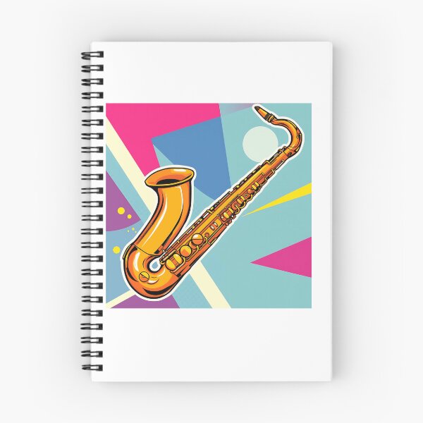 Item preview, Vibrant Pop Art Saxophone Illustration designed and sold by sharon1210.