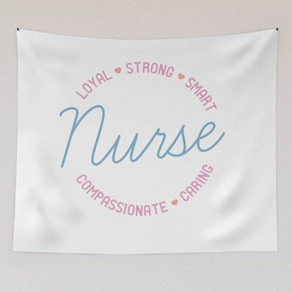 Item preview, Nurse – Loyal, Strong, Smart, Compassionate, Caring designed and sold by artcultreone.
