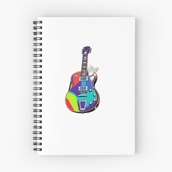 Item preview, Vibrant Pop Art Guitar Illustration designed and sold by sharon1210.